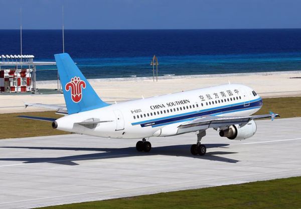 近日有空客A319等进出永暑礁 或为高官座机