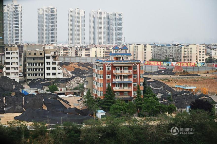 河南“最豪华”钉子户 村支书小洋楼无人敢拆（图）