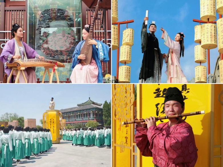 端午假期，一站式艺术游园之旅就在开封翰园碑林